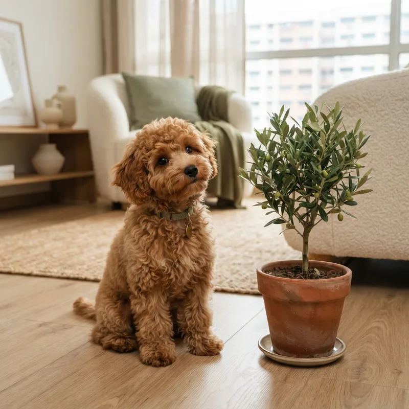 Apricot Maltipoo puppy with tight curls for sale in Singapore
